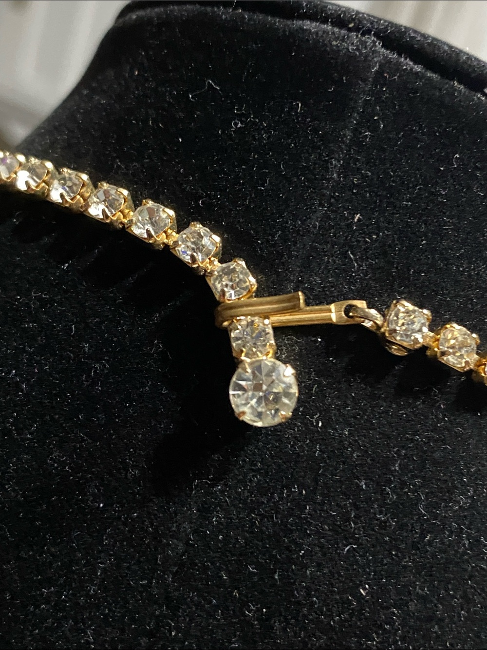 1960s Juliana Aurora Crystal Drop Necklace - Picture 7 of 11